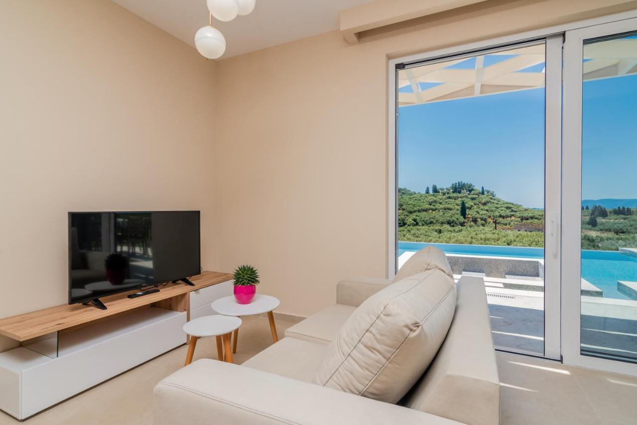 Spartakos Luxury Villa 1 Plános Dış mekan fotoğraf